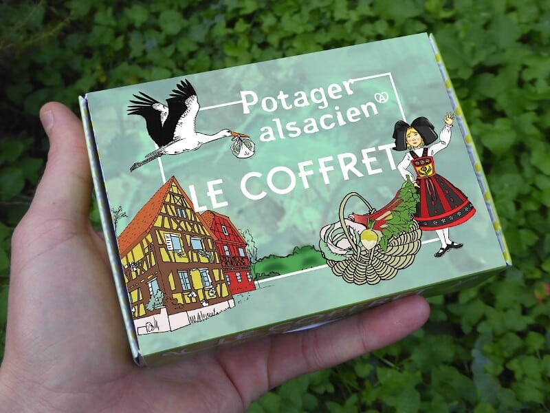 Le coffret de graines Potager Alsacien - Source : www.alsa-garden.live