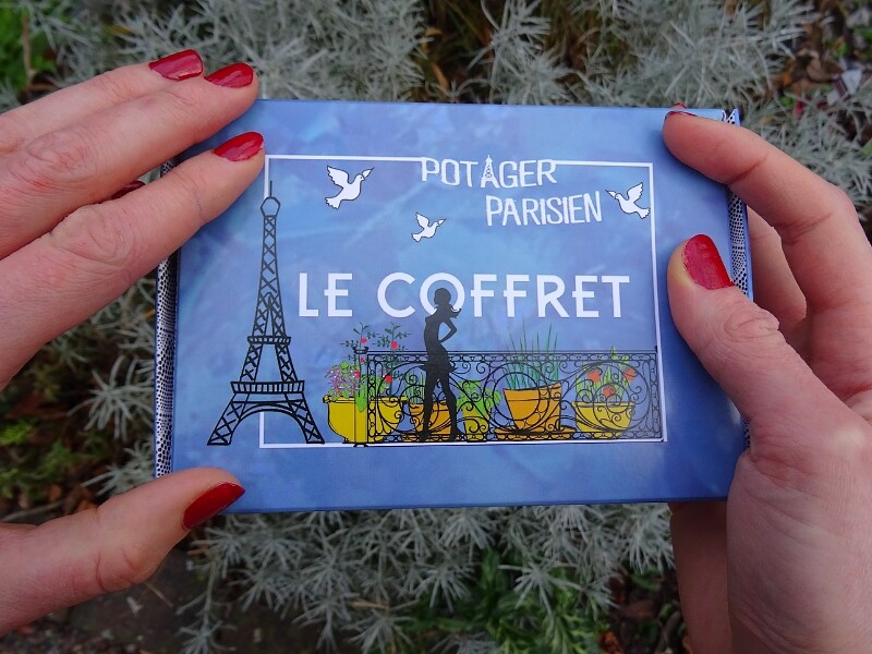 Le coffret de graines Potager Parisien disponible dans la jardinerie en ligne alsa-garden.live