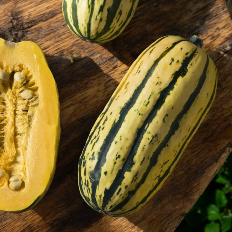 Courge ‘Delicata’ (Variété ancienne) Graines