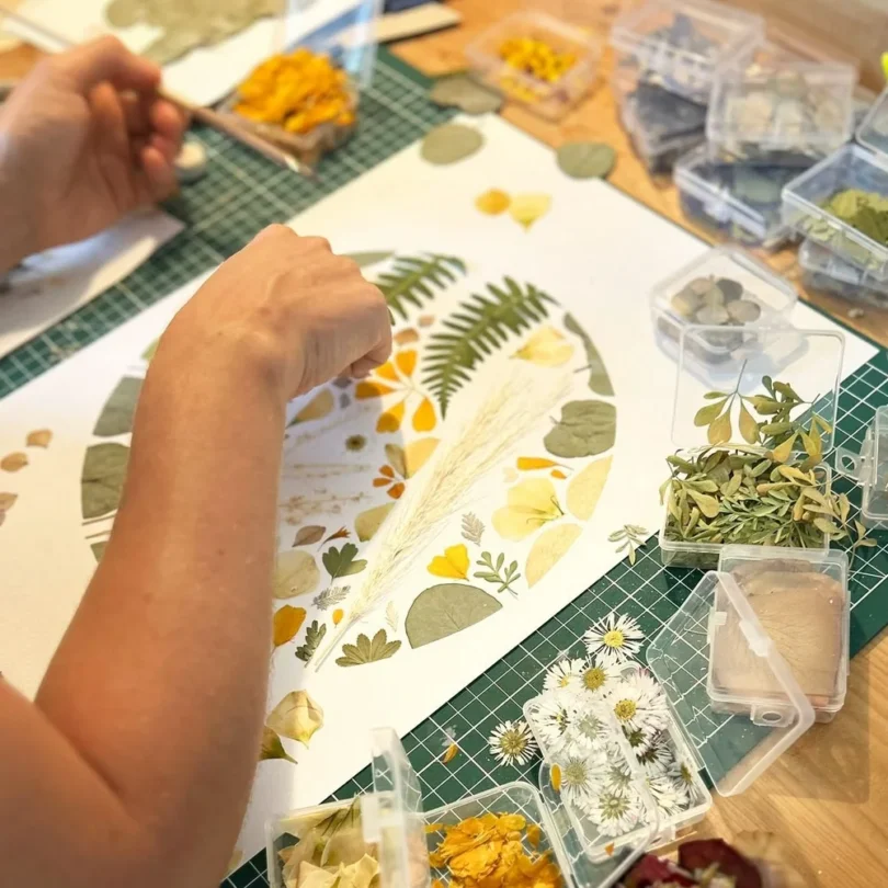 Atelier : Création d’un Herbier Fleuri (2h00)
