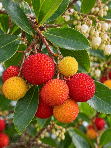 Arbousier, Arbre à fraises (Arbutus unedo) Graines