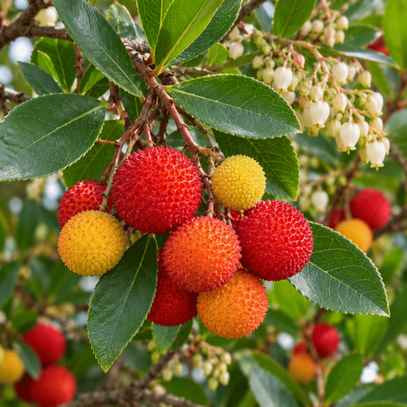 Arbousier, Arbre à fraises (Arbutus unedo) Graines