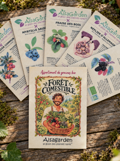 Assortiment Forêt comestible (5 Variétés de graines BIO)