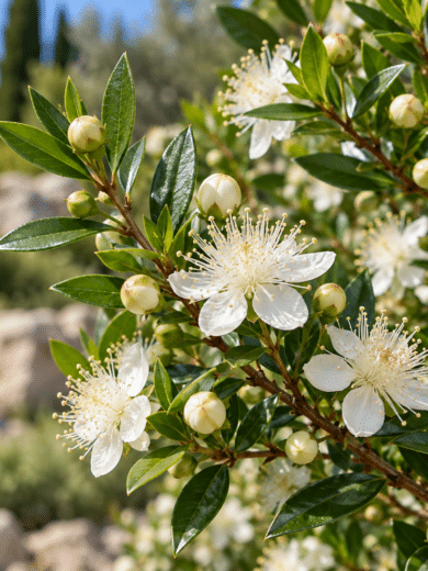 Myrte commun (Myrtus communis) Graines